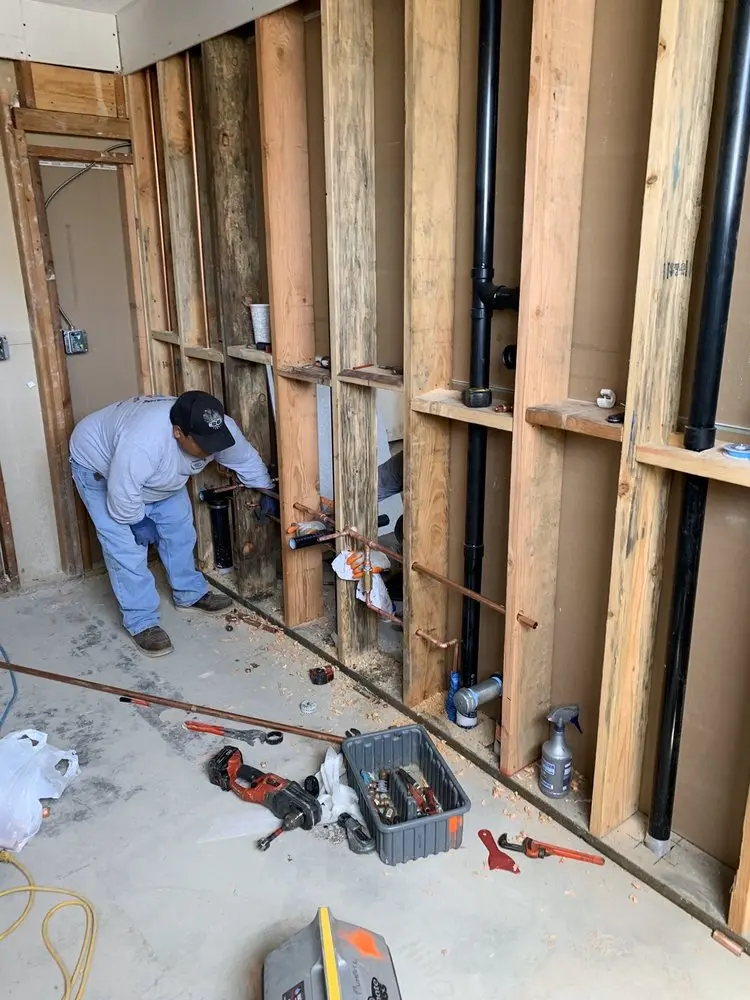 Commercial rough-in plumbing for Gas Line Repair in Browns Summit